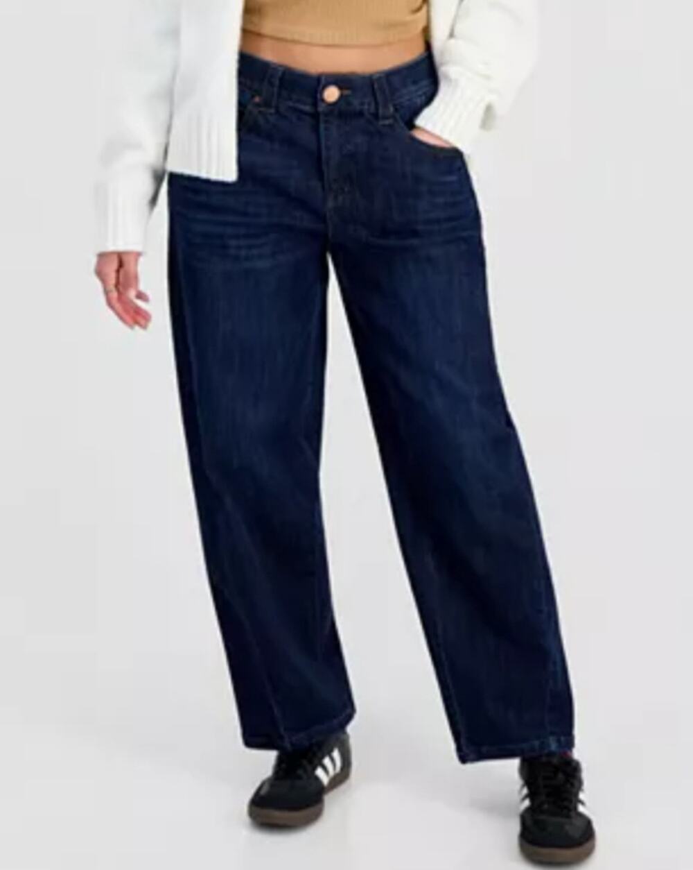 Democracy Absolution High Rise Barely Barrel jeans Size 12 Denim Slimming